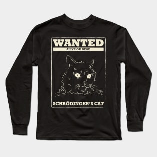 schrödinger's cat Long Sleeve T-Shirt